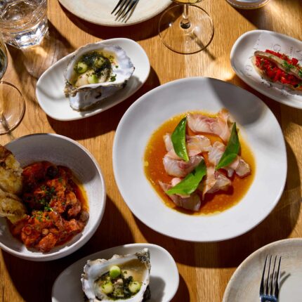Delicate modern French appetizers and small plates at Galvin Bistrot and Bar.